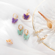 Street Style Drop Earrings Korean Fashion Dangle Earrings Jewelry Gifts Cute Animal Butterfly Earrings For Women